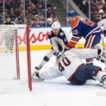 Oilers Blue Jackets NHL