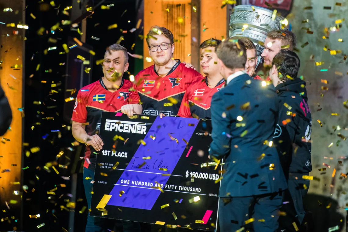 Zawodnicy Faze po turnieju