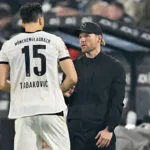 Trener i zawodnik Borussii