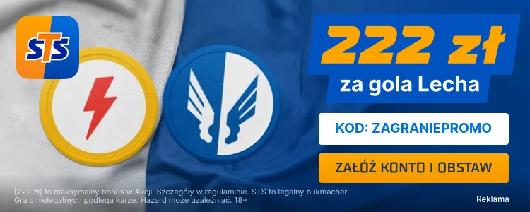 Promocja STS na mecz Rayo Vallecano - Lech Poznań