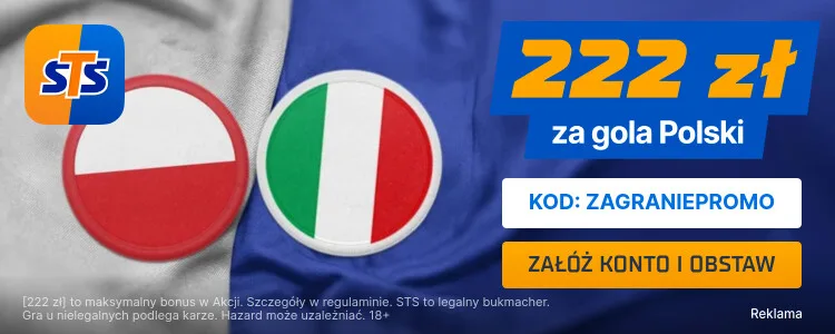 Promocja STS na mecz Polska U21 - Włochy U21