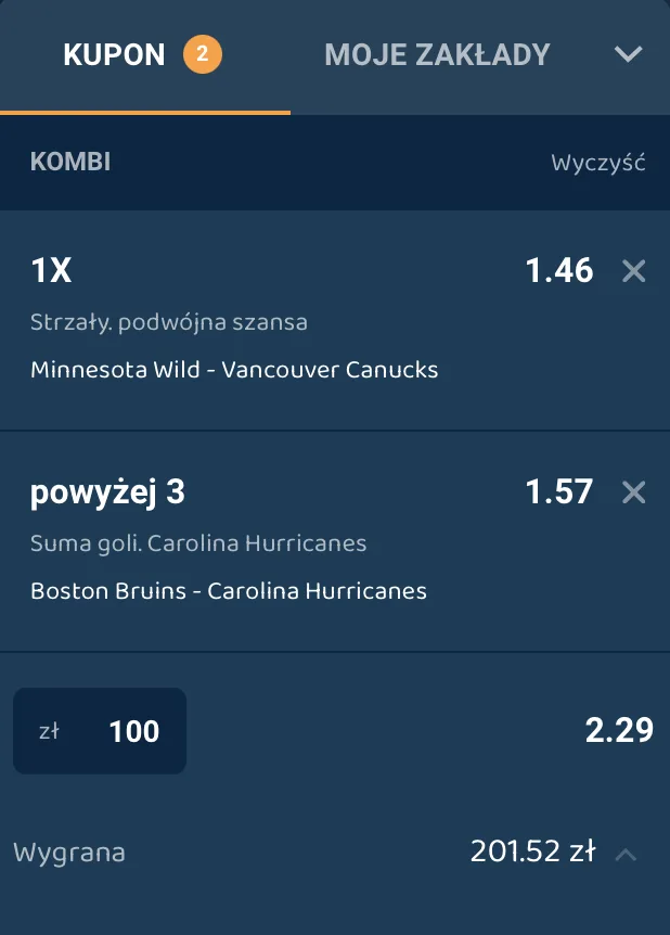 kupon lebull nhl