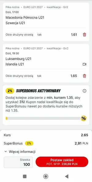 Kupon Superbet Zagranie