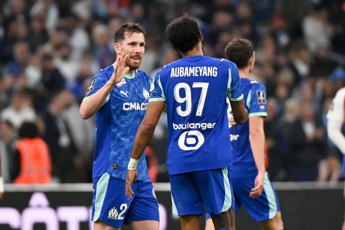 Pierre-Emile Hojbjerg, Pierre-Emerick Aubameyang