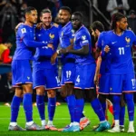 Piłkarze Francji vs Azerbejdżan