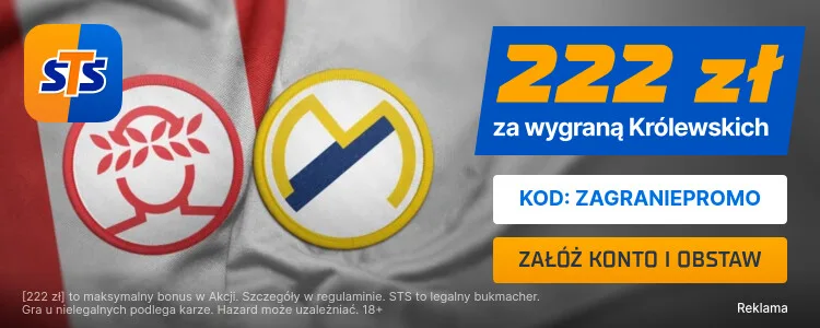 Promocja STS na mecz Olympiakos - Real Madryt