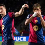 Robert Lewandowski, Lamine Yamal