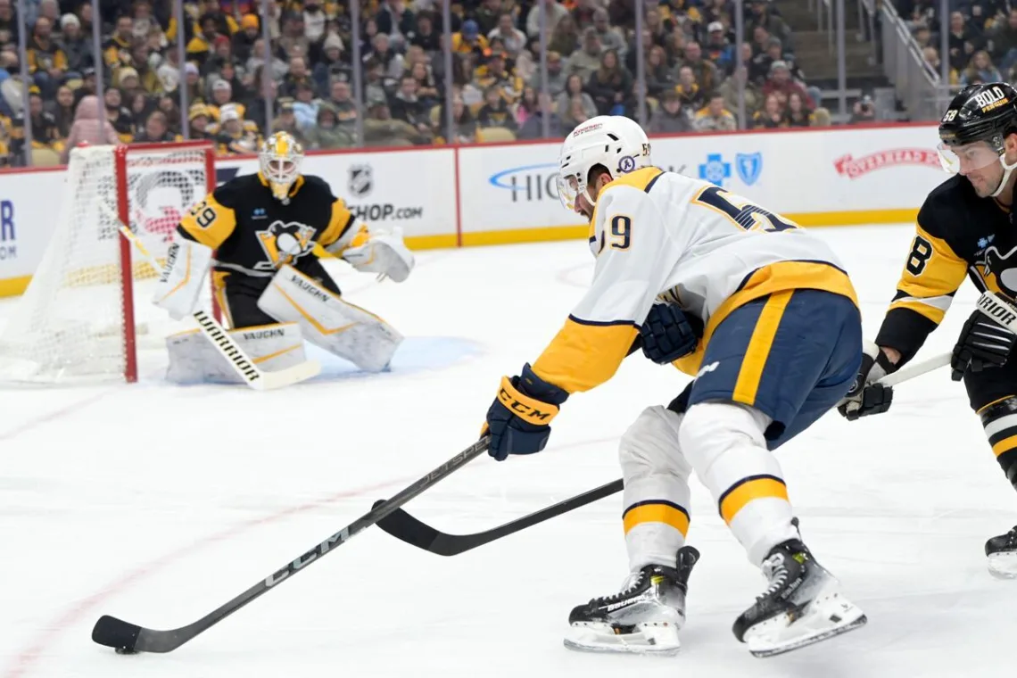 NHL Penguins Predators