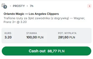 Kupon NBA w Superbet w dniu 20.11.2025