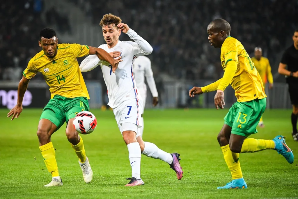 Griezmann podczas meczu z RPA