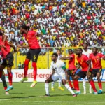 Zawodnicy podczas meczu Angoli