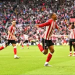 Gracze Sunderlandu po bramce