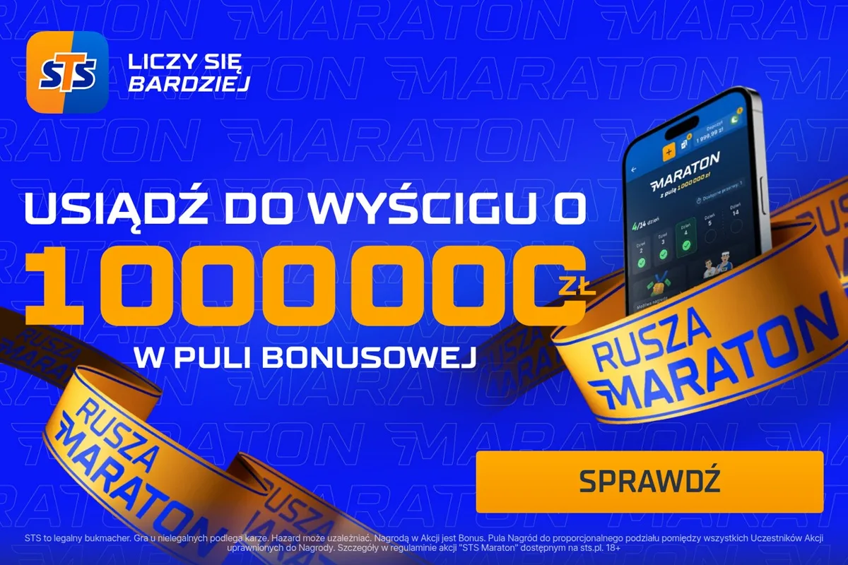STS Maraton: graj i zgarnij wielkie pieniądze. Nawet milion złotych w puli!