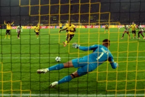 Zawodnik Borussii Dortmund karny