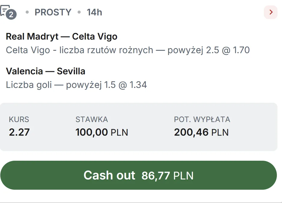 propozycja kuponu Superbet