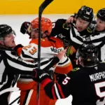 NHL BLACKHAWKS DUCKS