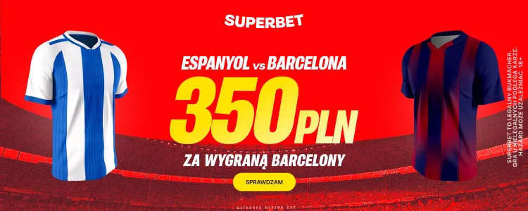 Superbet baner na FC Baecelonę