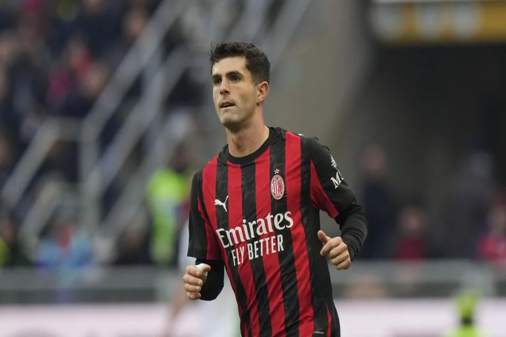 Pulisic-podczas-meczu-Sassuolo-AC-Milam