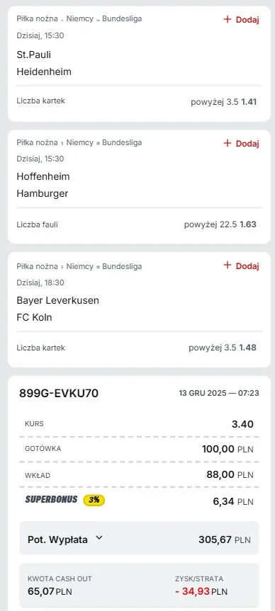 Kupon Bundesliga
