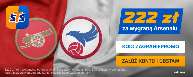 Arsenal - Crystal Palace baner STS