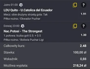 Kupon Fortuna Zagranie