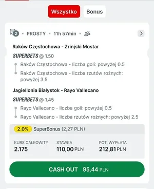 Kupon Superbet Zagranie
