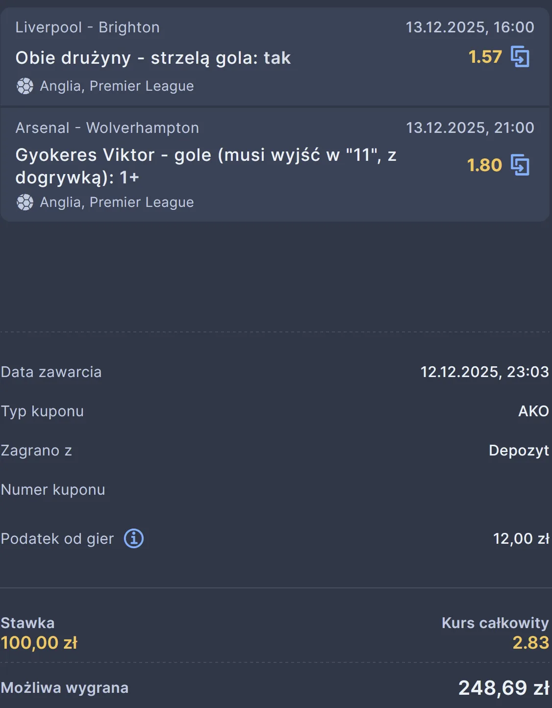 propozycja kuponu STS