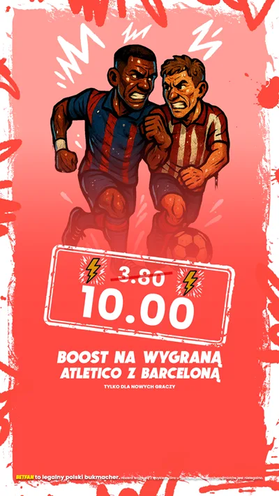 Promocja Betfan na mecz FC Barcelona - Atletico Madryt