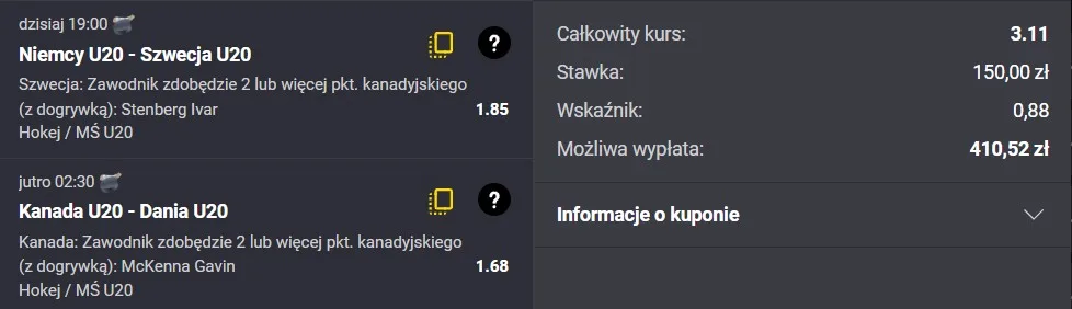 Hokej kanadyjka 29.12.