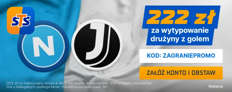 Promocja STS na mecz Napoli - Juventus
