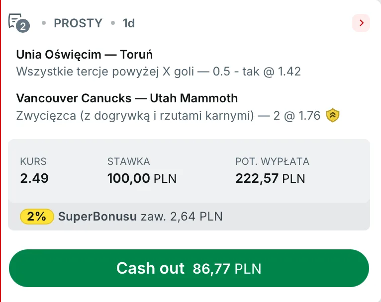 kupon superbet nhl thl