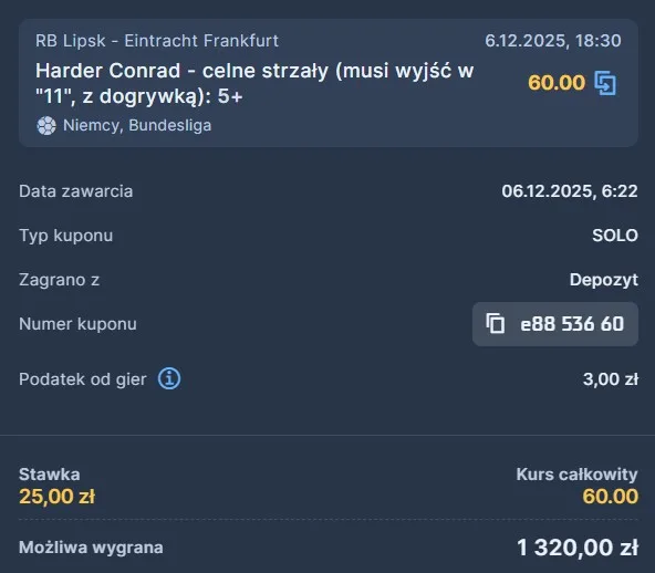 Kupon STS Harder 06.12. 4