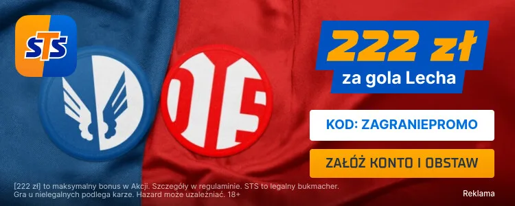 Lech Poznań - FSV Mainz: promocja STS: Liga Konferencji Europy