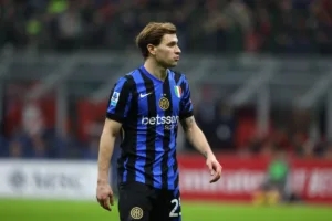 Barella podczas meczu