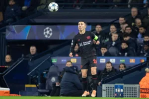 Grimaldo podczas meczu