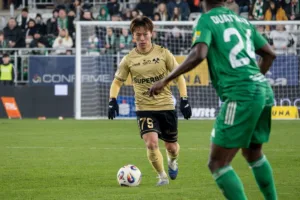 YOUNG-YUN GOH podczas meczu z Radomiakiem