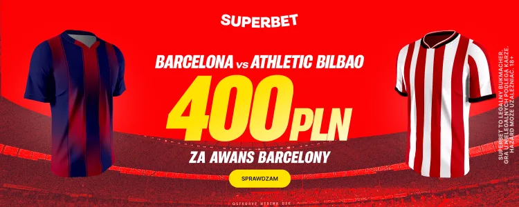 Superbet baner na awans FC Baercelony