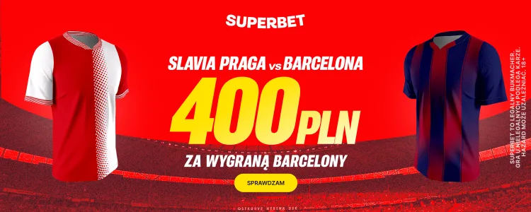 Superbet baner na wygraną Barcelony