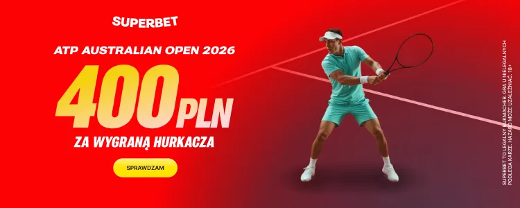 Superbet baner na wygraną Hurkacza