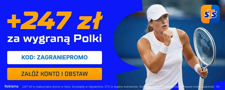 Baner STS na Australian Open