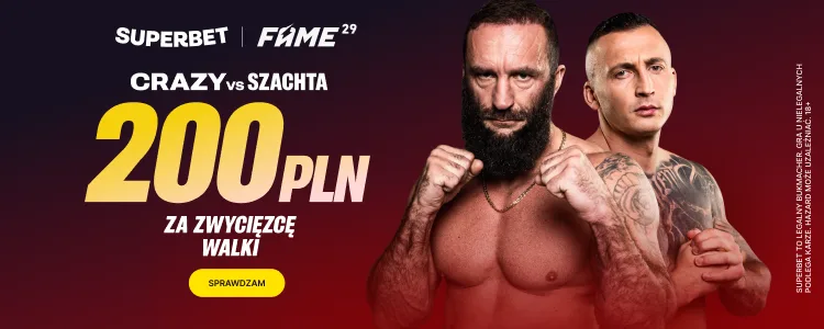 Superbet baner na Fame MMA 29