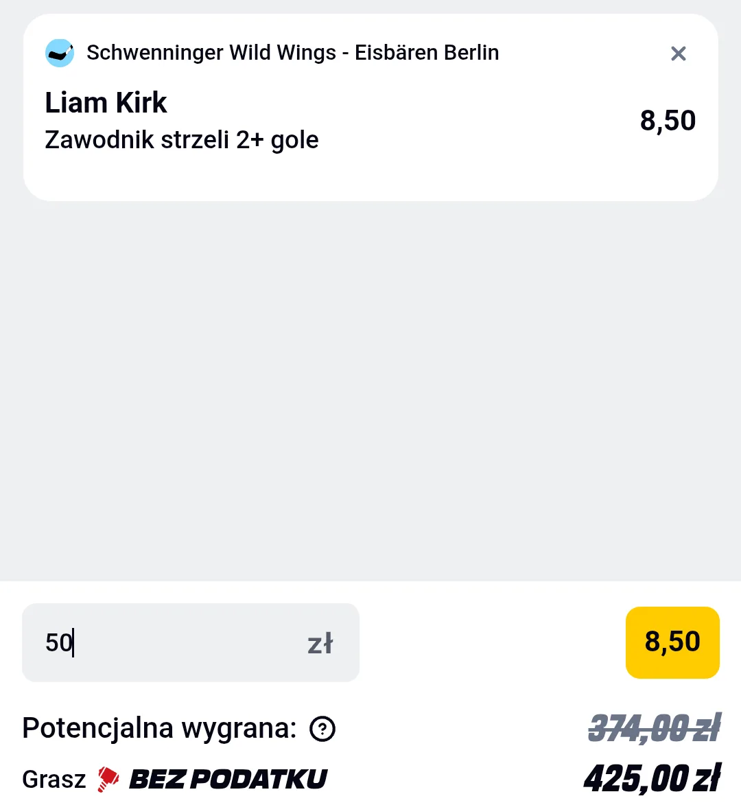 Kupon Betclic Kirk 2