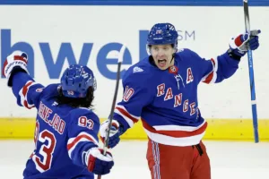 NHL Rangers Panarin Zibanejad