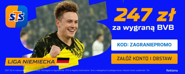 Baner STS na wygraną Borussii Dortmund