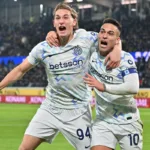 Francesco Pio Esposito, Lautaro Martinez vs Atalanta