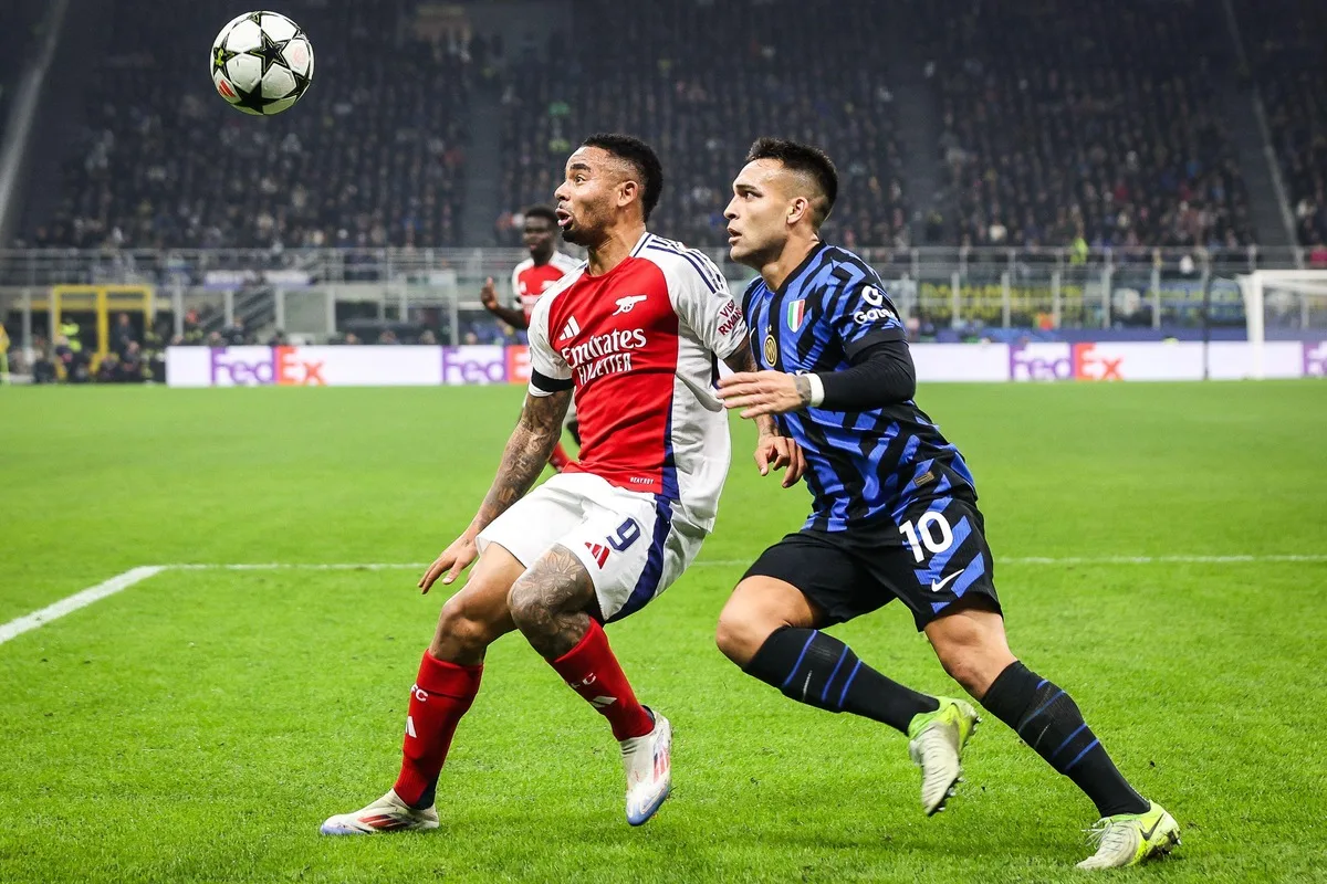 7. kolejka Ligi Mistrzów: kto górą w meczu Interu z Arsenalem? Gramy dubla o 228 PLN