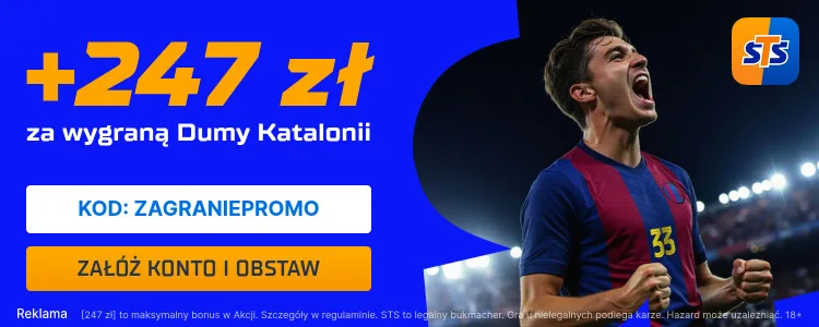 STS baner na wygraną Barcy