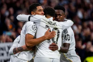 Jude Bellingham, Kylian Mbappe, Vinicius Junior