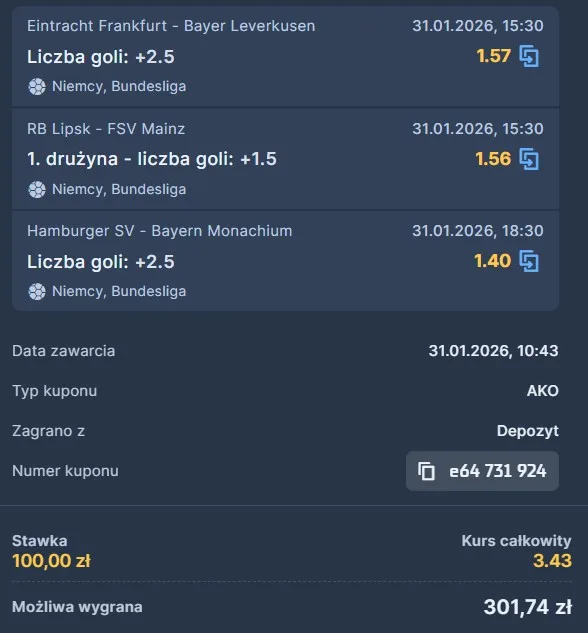 31.01. Bundesliga STS