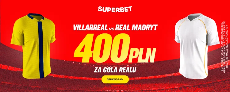 Superbet baner na Real Madryt